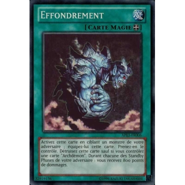 Effondrement AP03-FR006