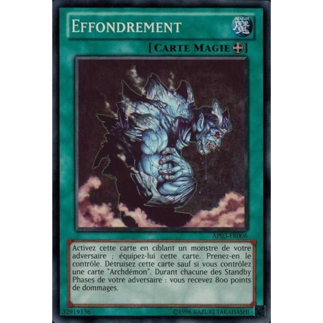 Effondrement AP03-FR006