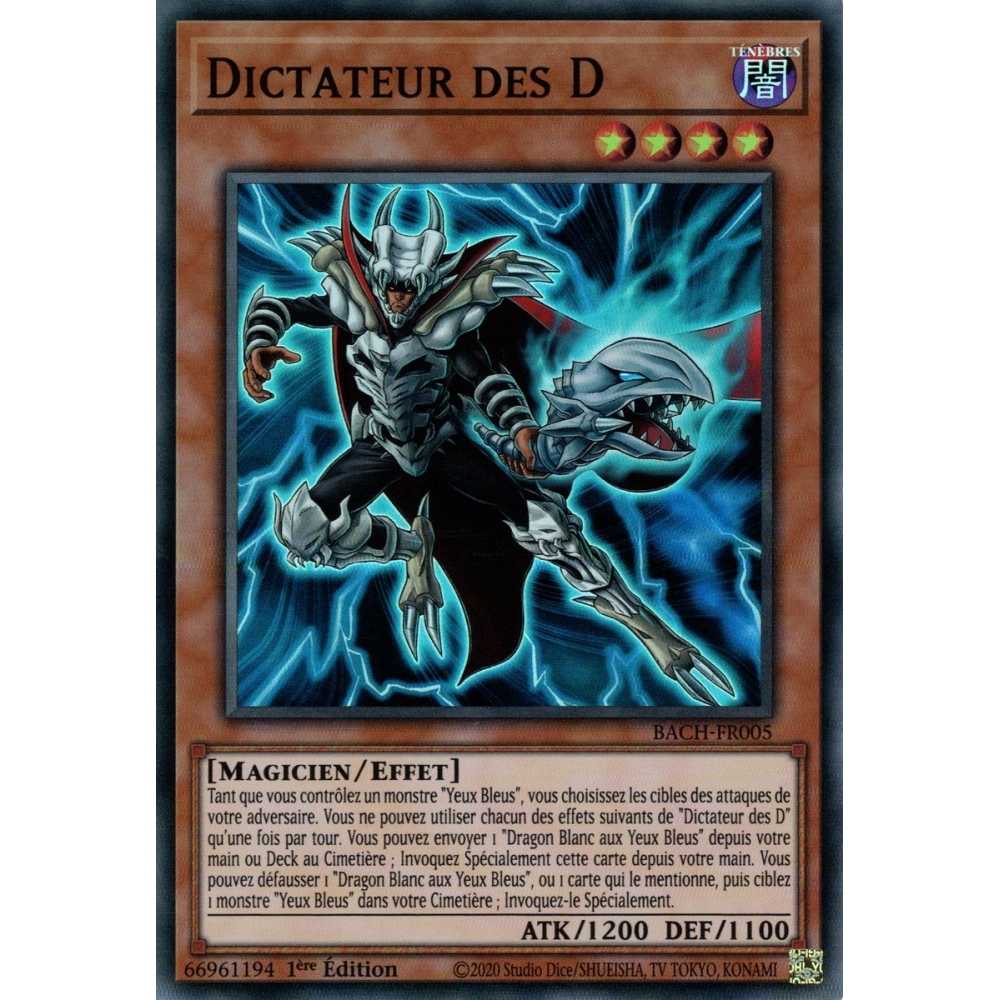 Dictateur des D BACH-FR005