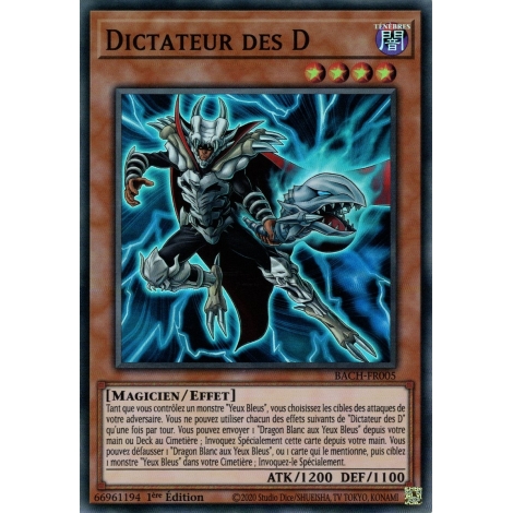 Dictateur des D BACH-FR005