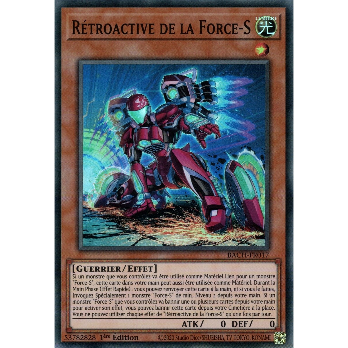 Rétroactive de la Force-S BACH-FR017