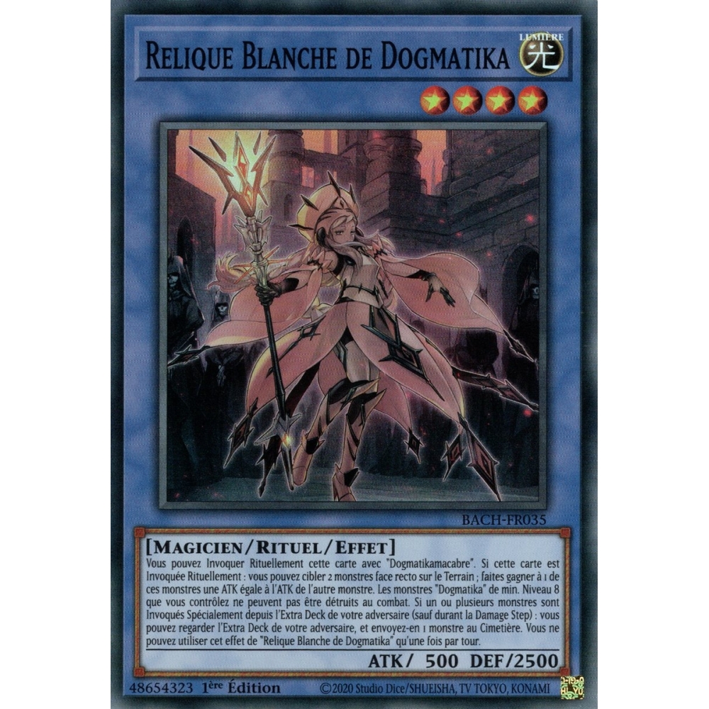 Relique Blanche de Dogmatika BACH-FR035