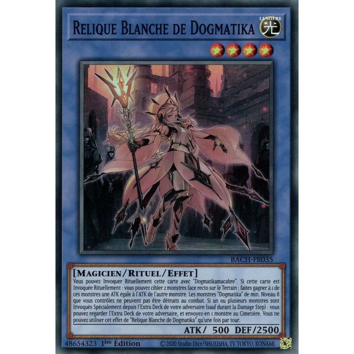 Relique Blanche de Dogmatika BACH-FR035