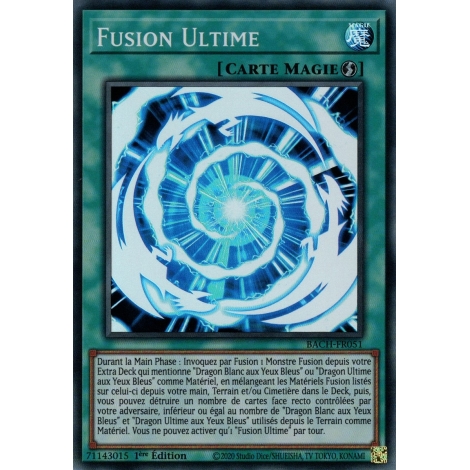 Fusion Ultime BACH-FR051