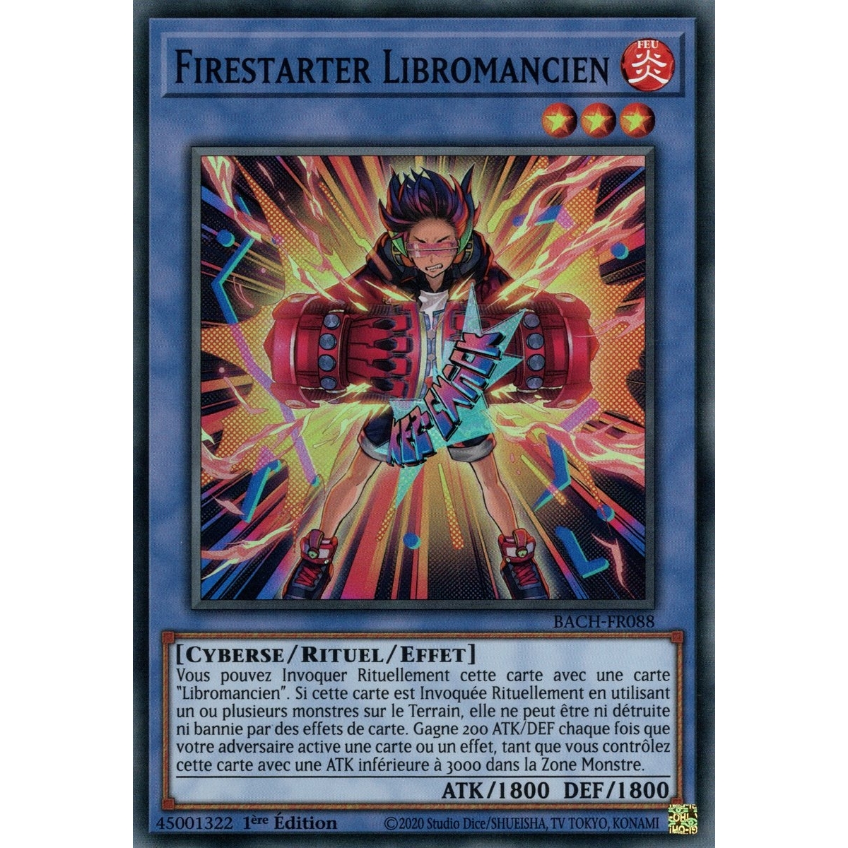 Firestarter Libromancien BACH-FR088