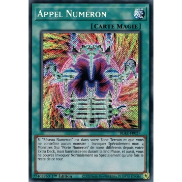 Appel Numeron BLAR-FR027