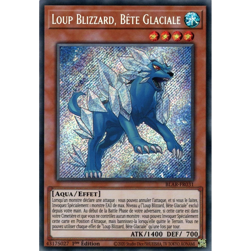 Loup Blizzard Bête Glaciale BLAR-FR031