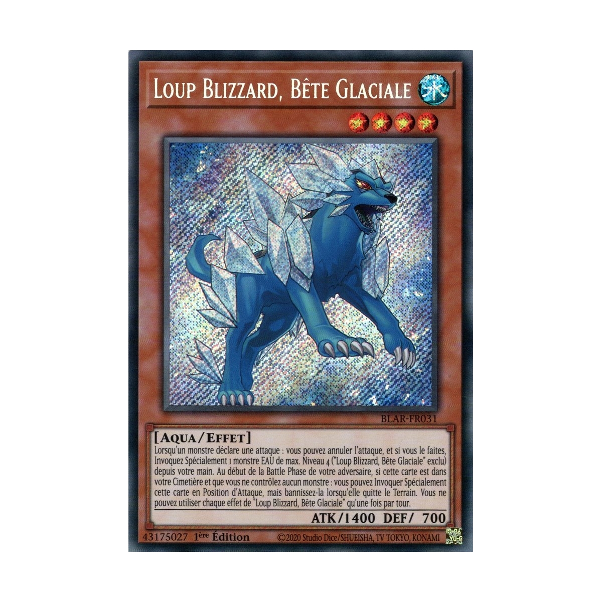 Loup Blizzard Bête Glaciale BLAR-FR031