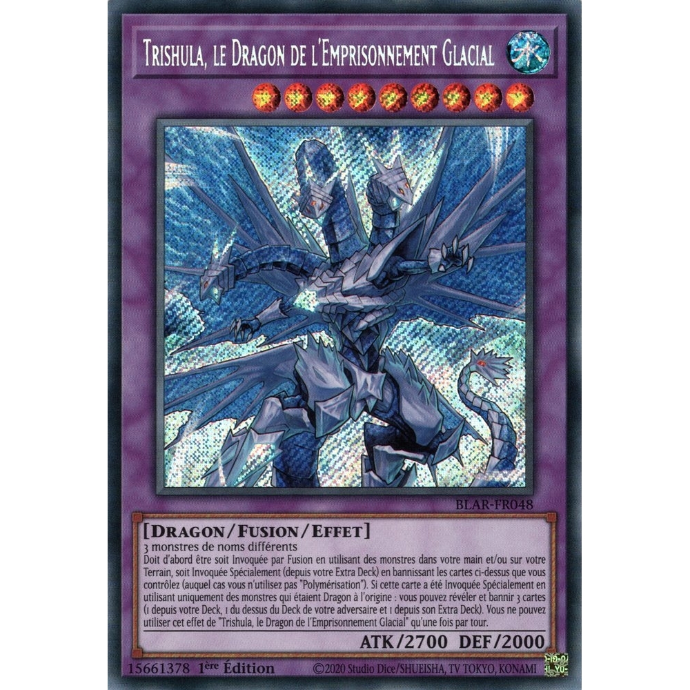 Trishula le Dragon de l'Emprisonnement Glacial BLAR-FR048