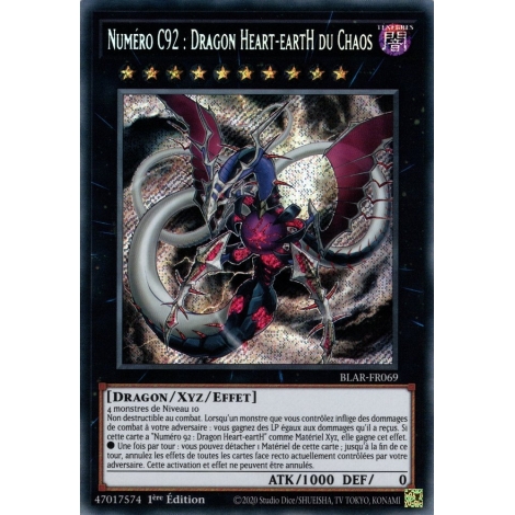 Numéro C92: Dragon Heart-eartH du Chaos BLAR-FR069