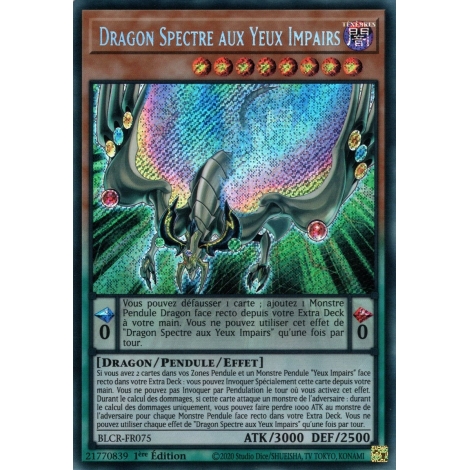 Dragon Spectre aux Yeux Impairs BLCR-FR075