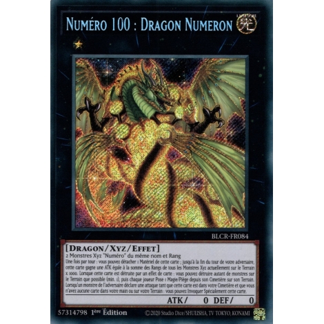 Numéro 100 : Dragon Numeron BLCR-FR084