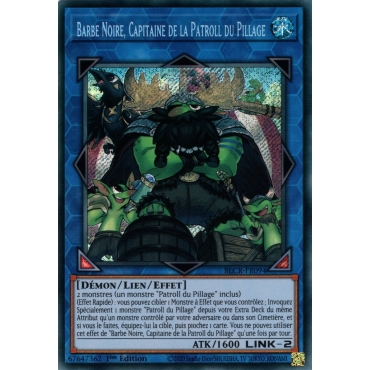 Barbe Noire Capitaine de la Patroll du Pillage BLCR-FR094