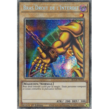 Bras Droit de l'Interdit BLCR-FR104