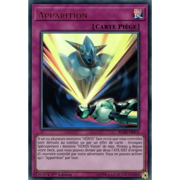 Apparition BLHR-FR013