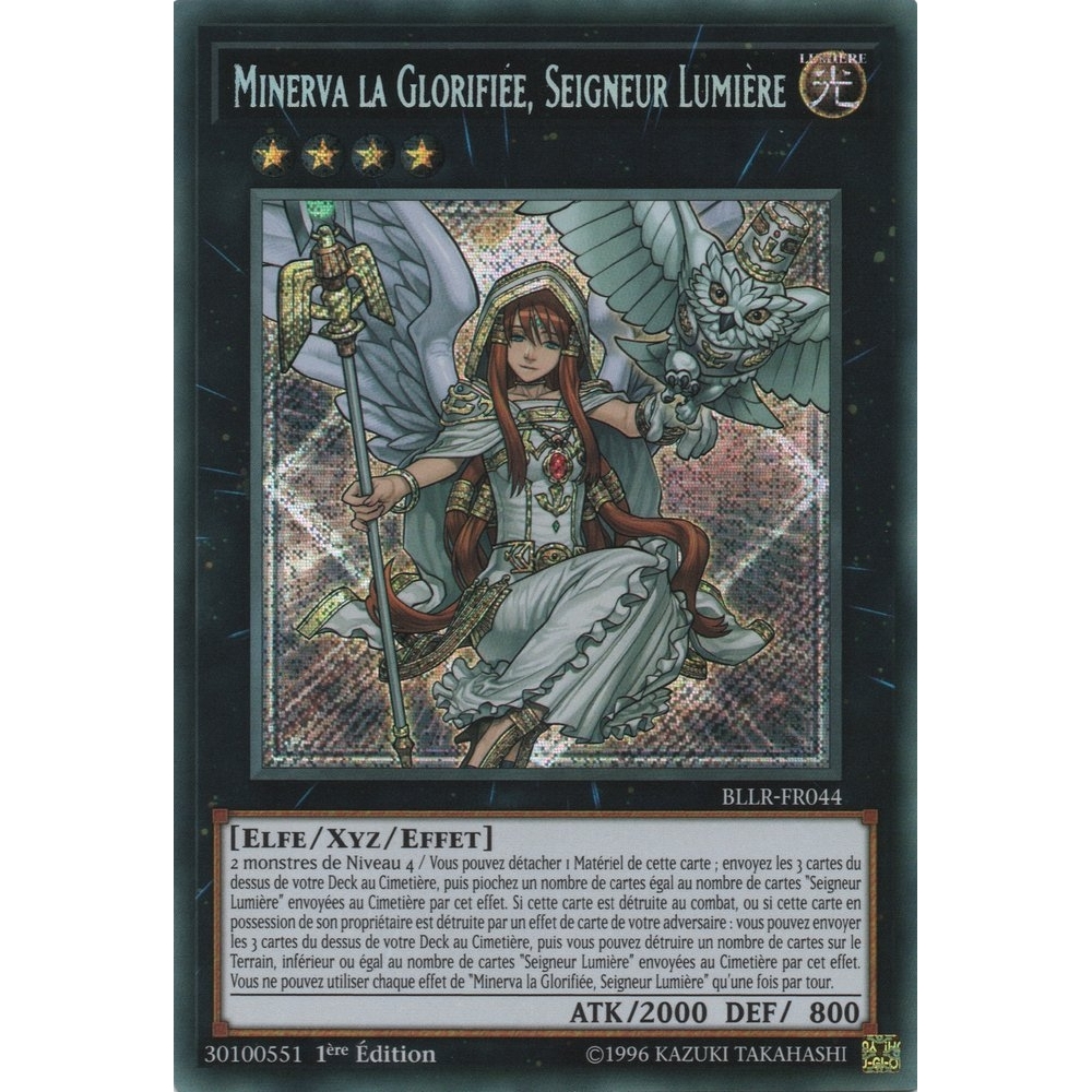 Minerva la Glorifiée Seigneur Lumière BLLR-FR044