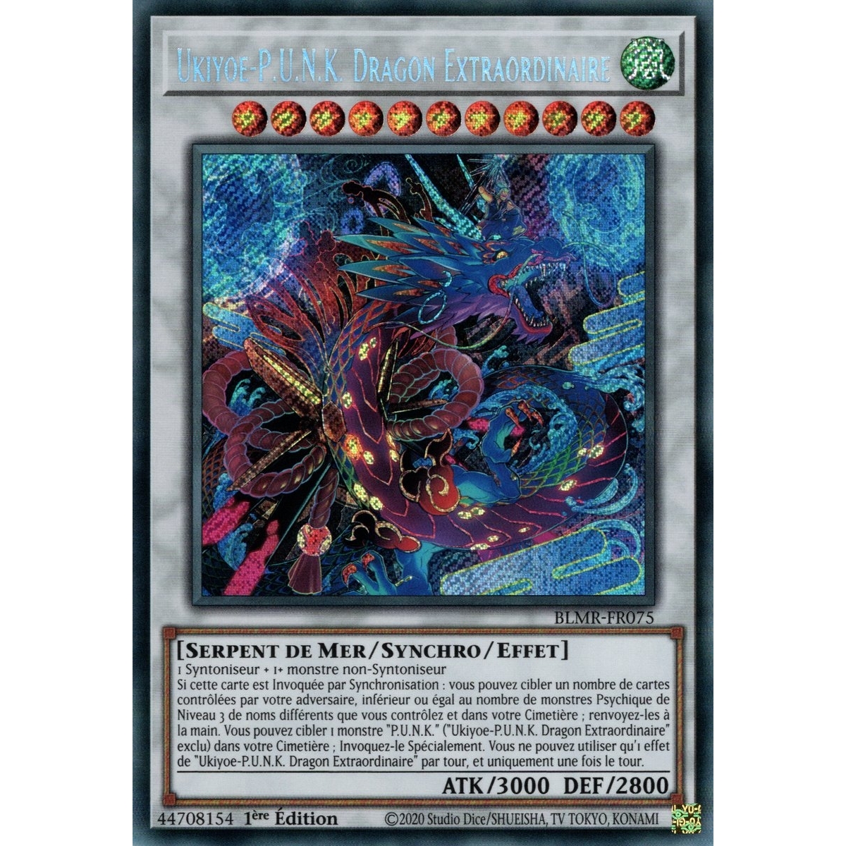 Ukiyoe-P.U.N.K. Dragon Extraordinaire BLMR-FR075