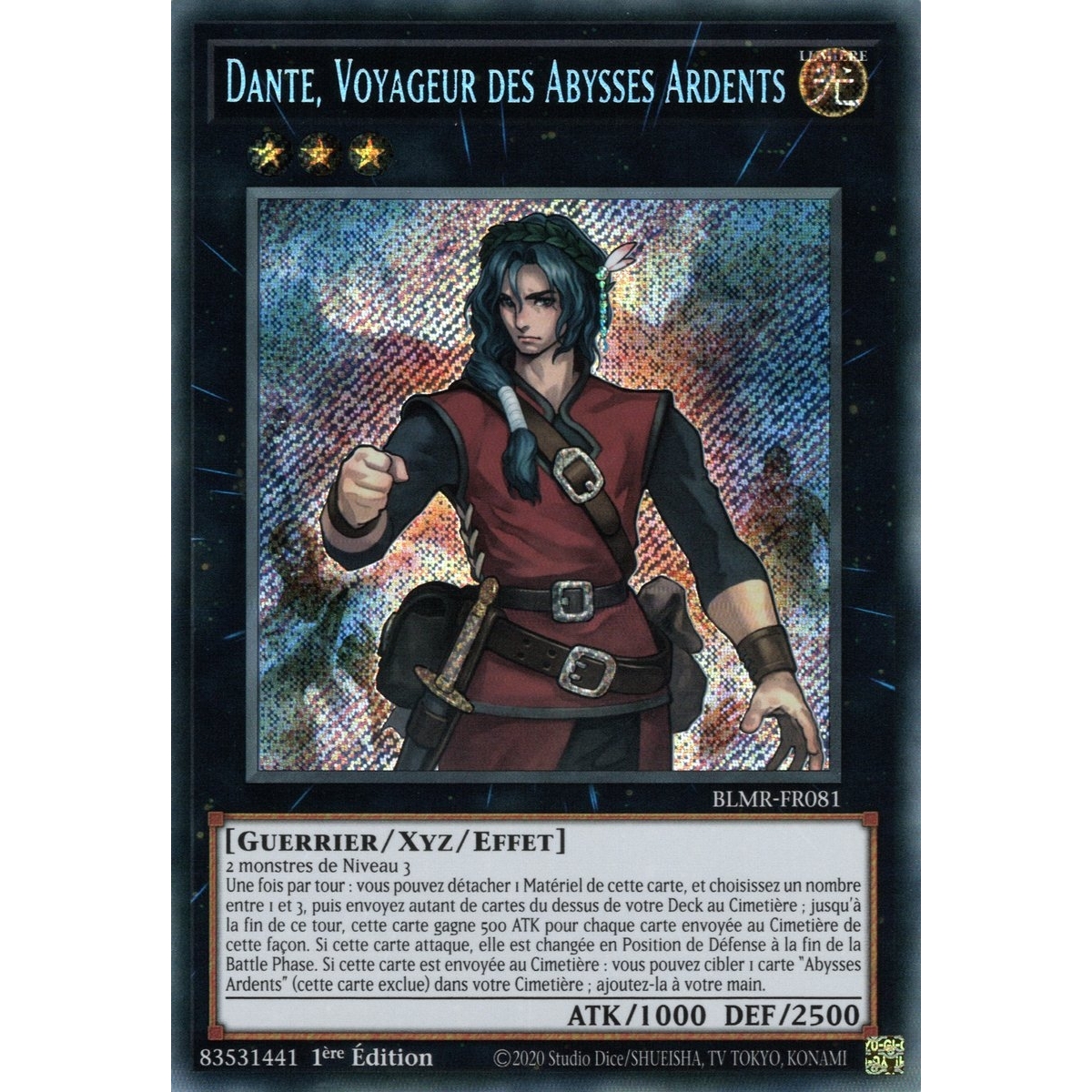 Dante Voyageur des Abysses Ardents BLMR-FR081