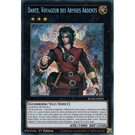 Dante Voyageur des Abysses Ardents BLMR-FR081