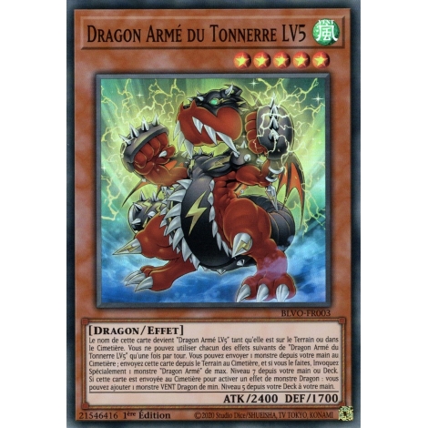 Dragon Armé du Tonnerre LV5 BLVO-FR003