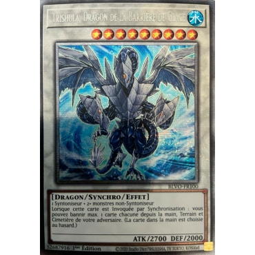 Trishula Dragon de la Barrière de Glace BLVO-FR100