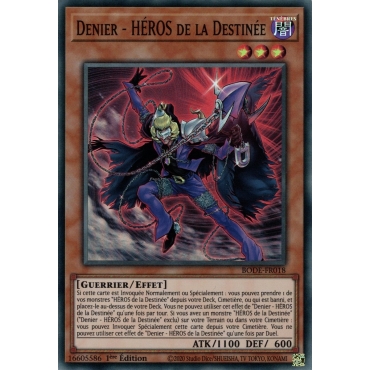 HÉROS de la Destinée BODE-FR018