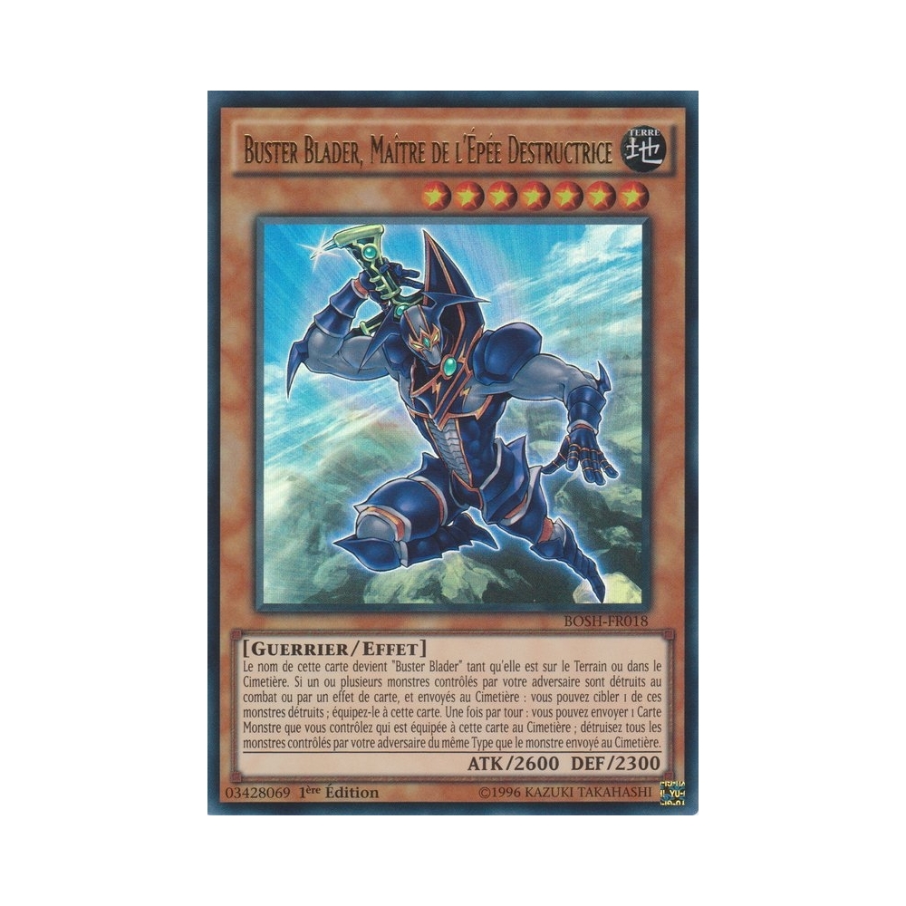 Buster Blader Maître de l'Épée Destructrice BOSH-FR018