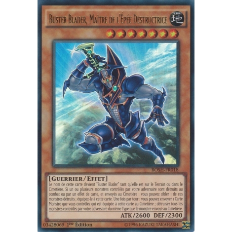 Buster Blader Maître de l'Épée Destructrice BOSH-FR018