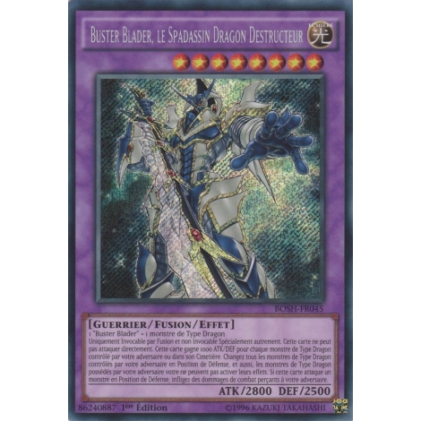 Buster Blader le Spadassin Dragon Destructeur BOSH-FR045