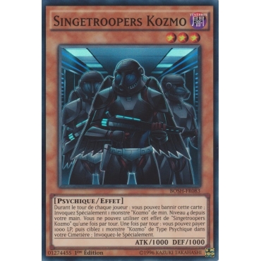 Singetroopers Kozmo BOSH-FR083