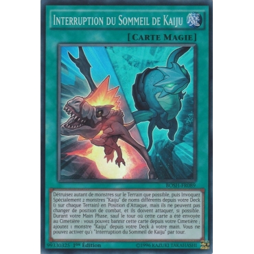 Interruption du Sommeil de Kaiju BOSH-FR089