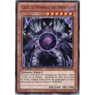 Caius le Monarque des Ombres BP01-FR018