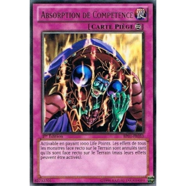 Absorption de Compétence BP01-FR053