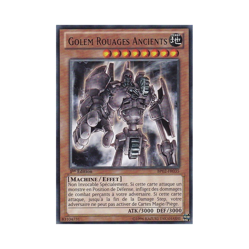 Golem Rouages Ancients BP02-FR035