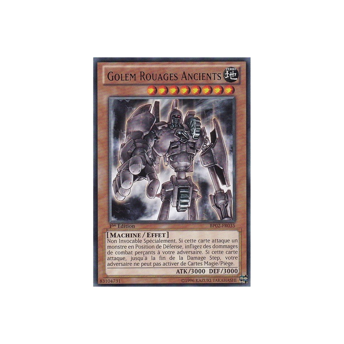 Golem Rouages Ancients BP02-FR035