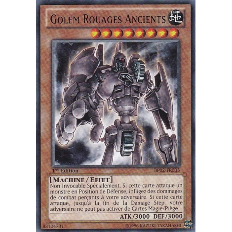 Golem Rouages Ancients BP02-FR035