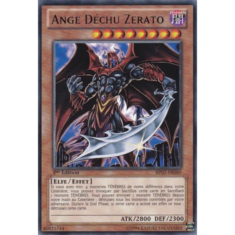 Ange Déchu Zerato BP02-FR060