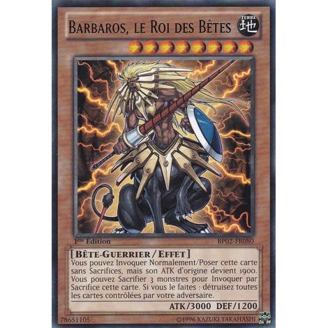 Barbaros le Roi des Bêtes BP02-FR080