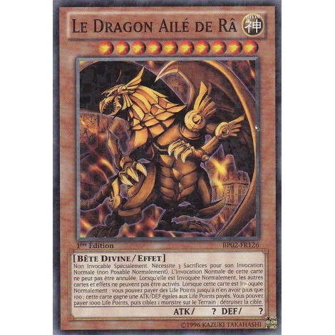 Le Dragon Ailé de Râ BP02-FR126