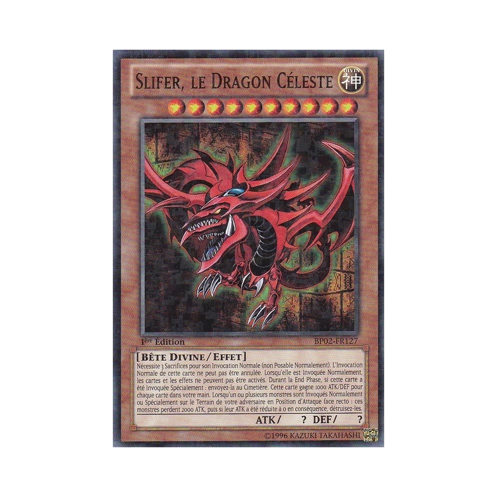 Slifer le Dragon Céleste BP02-FR127