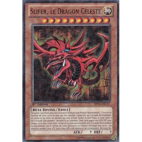 Slifer le Dragon Céleste BP02-FR127