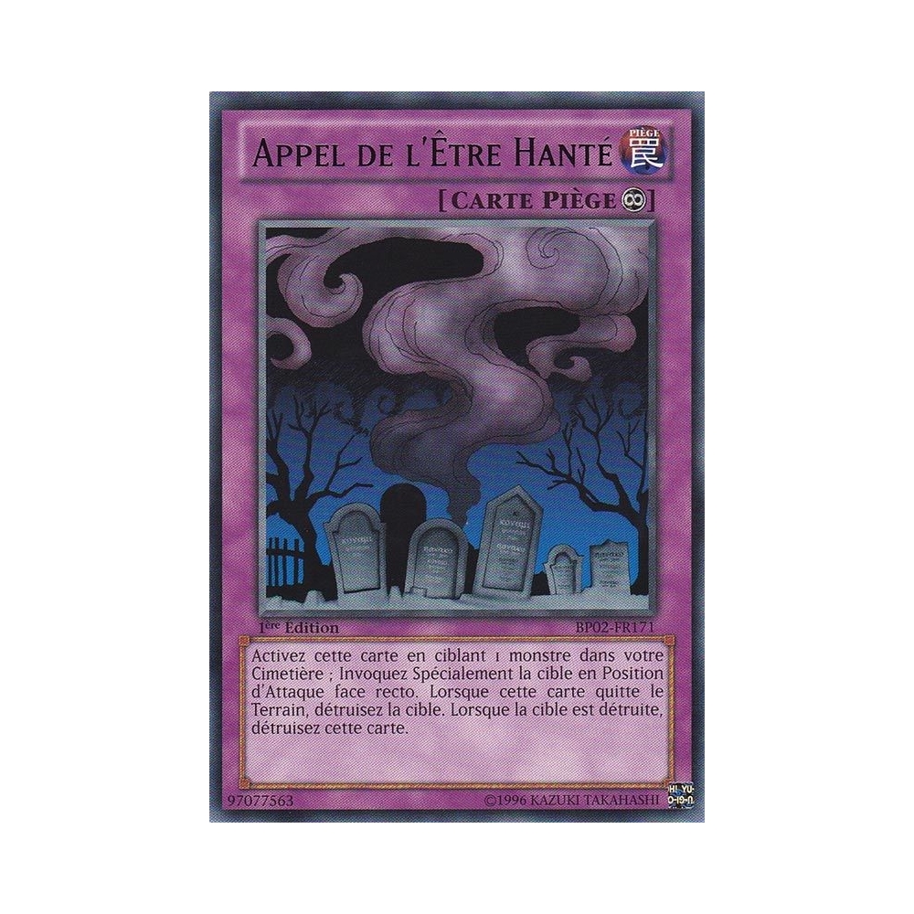 Appel de l'Être Hanté BP02-FR171