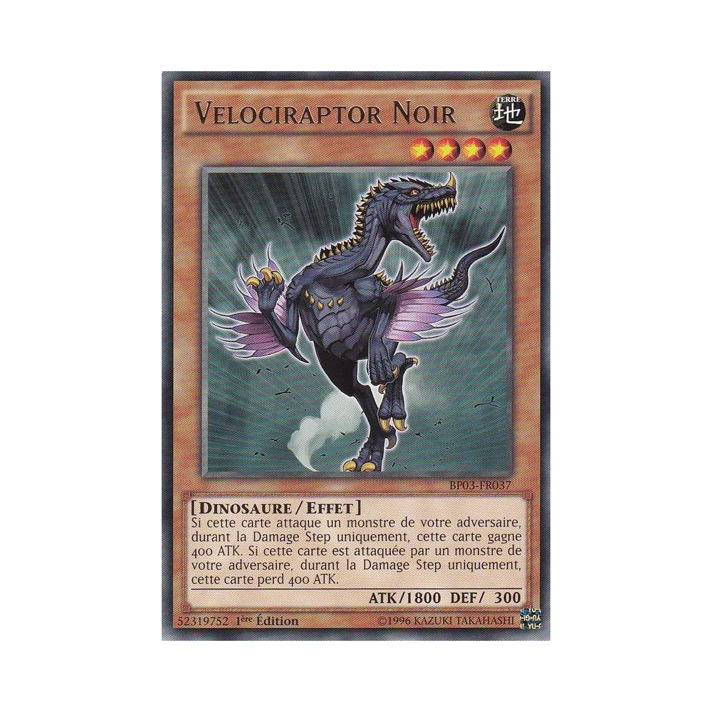 Velociraptor Noir BP03-FR037