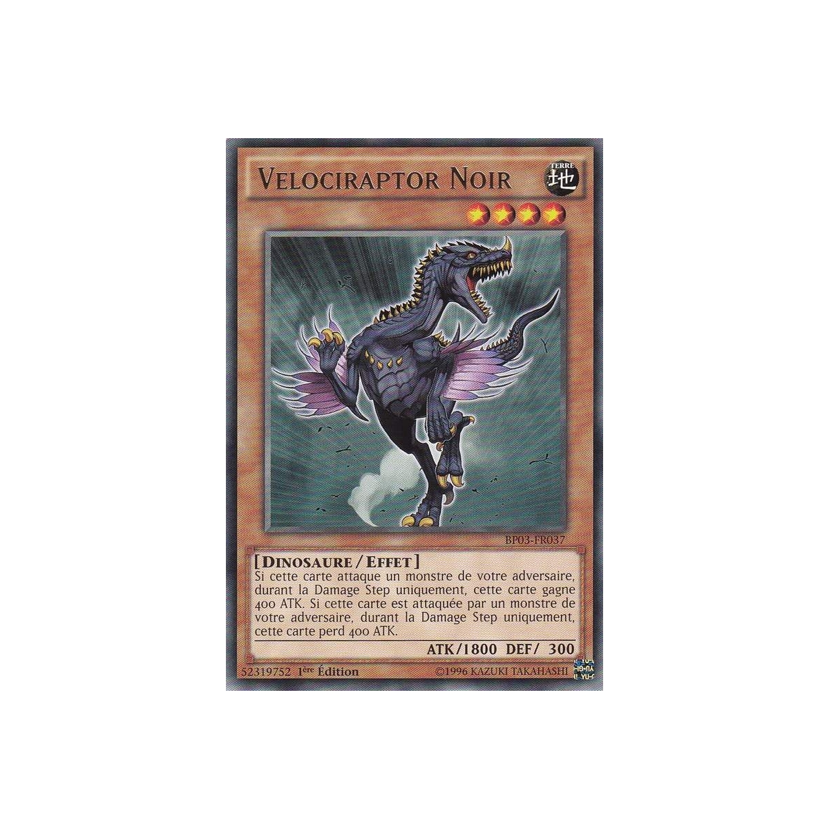 Velociraptor Noir BP03-FR037