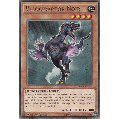 Velociraptor Noir BP03-FR037