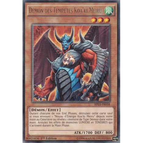 Démon des Tempêtes Koa'ki Meiru BP03-FR058