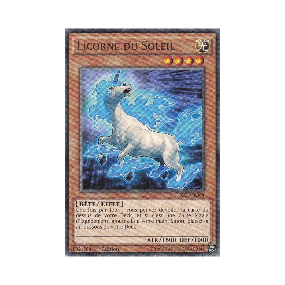 Licorne du Soleil BP03-FR064