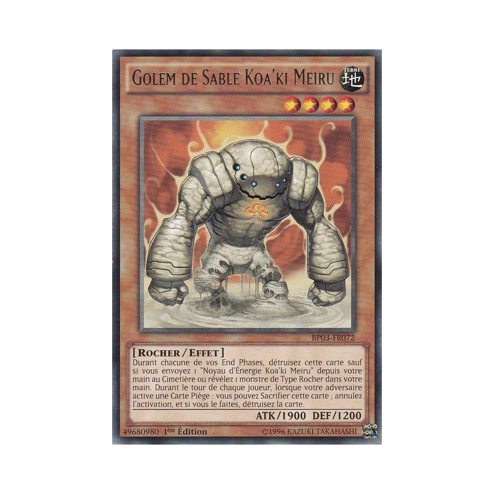 Golem de Sable Koa'ki Meiru BP03-FR072