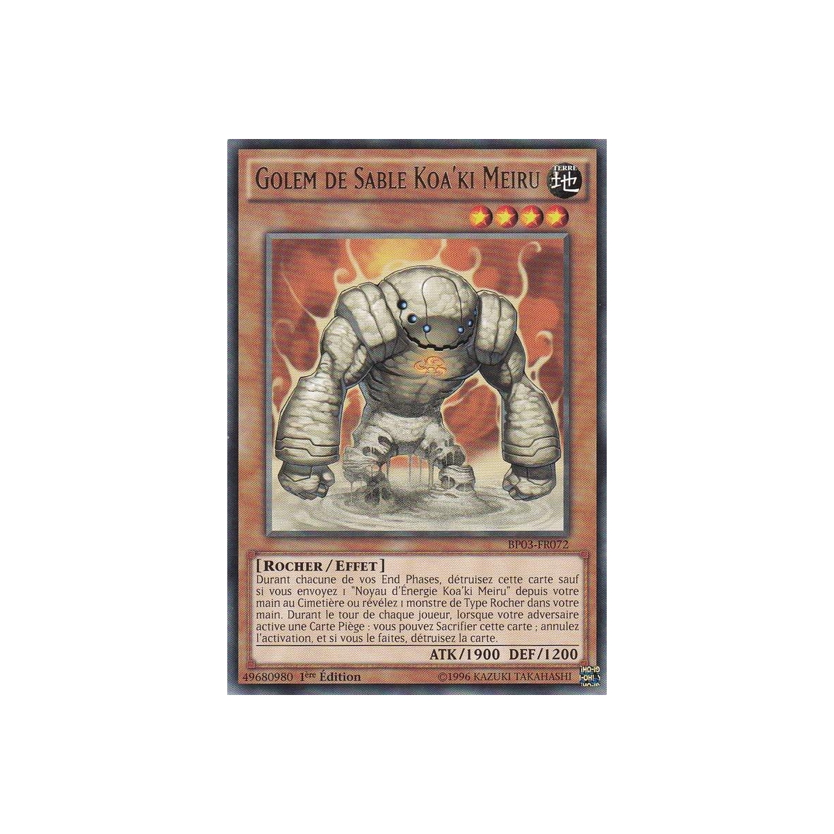 Golem de Sable Koa'ki Meiru BP03-FR072