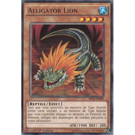 Alligator Lion BP03-FR089